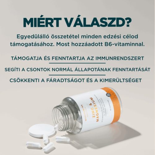 Myprotein Cink és Magnézium - 90 kapszula