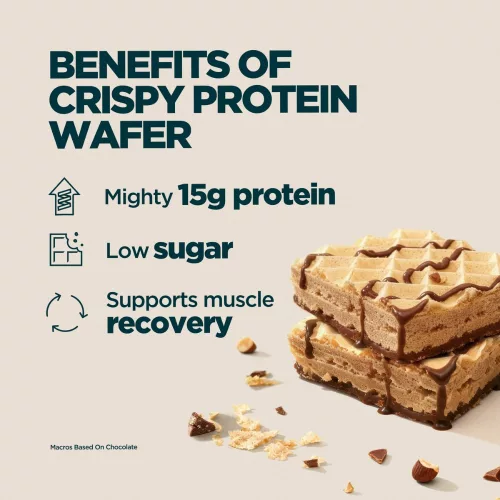 Myprotein Protein Wafers - Csokoládé Mogyoró - 10 x 40g