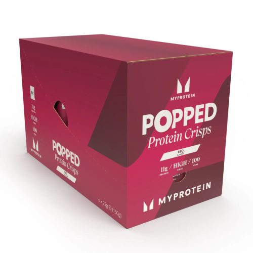 Myprotein Popped Protein Crisps - Barbecue, 6x25g