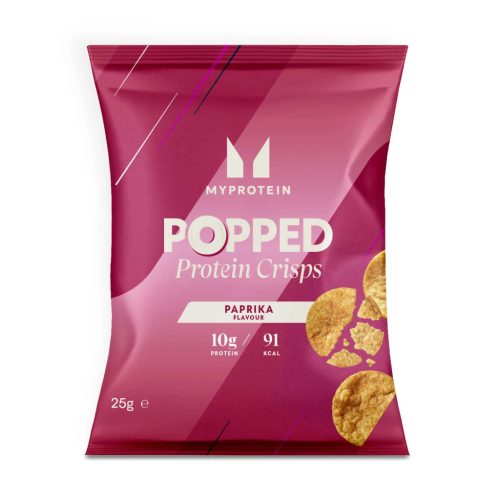 Myprotein Popped Protein Crisps - Paprika, 6x25g