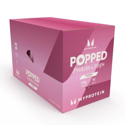 Myprotein Popped Protein Crisps - Paprika, 6x25g
