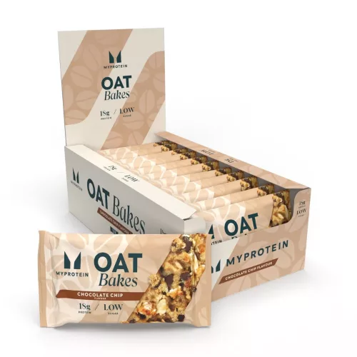 Myprotein Oat Bakes zabszelet - Csokoládédarabos - 12x 75g