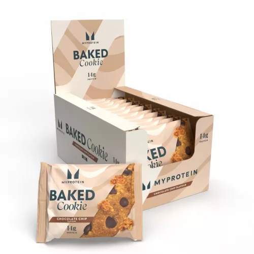 Myprotein Baked Cookie - Csokoládédarabos - 12 x 75g