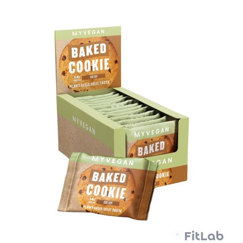 Myvegan Baked Cookie - Csokoládé darabos - 12 x 75g