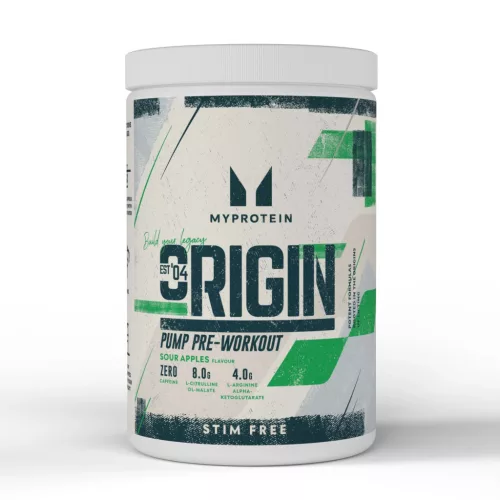 Myprotein Origin Pre-Workout Stim Free -Sour Apple - 600g