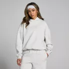 MP Női Basics Oversized Kapucnis Pulóver - Világosszürke - S