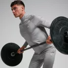 MP Férfi Training 1/4 Cipzáras Felső - Szürke