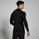 MP Férfi Training High Neck Hosszú Ujjú Aláöltözet - Fekete