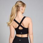 MP Női Shape Seamless Sportmelltartó - Fekete - S