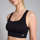 MP Női Shape Seamless Sportmelltartó - Fekete - S