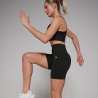 MP Női Shape Seamless Kerékpáros Rövidnadrág - Fekete - XXL