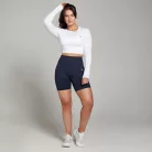 MP Női Shape Seamless Hosszú Ujjú Crop Top - Fehér - XL