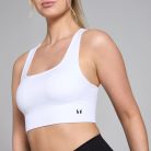 MP Női Shape Seamless Sportmelltartó - Fehér - S