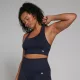 MP Női Shape Seamless Sportmelltartó - Tengerészkék