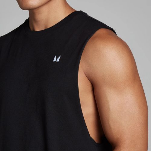 MP Férfi Rest Day Drop Armhole Tank Trikó - Fekete