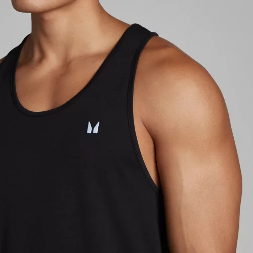 MP Férfi Rest Day Stringer Trikó - Fekete - M