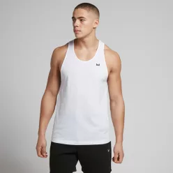 MP Férfi Rest Day Stringer Trikó - Fehér