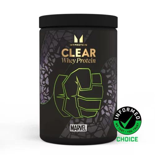 Myprotein Clear Whey Protein - MARVEL - Hulk / Szilva és Kiwi, 500g