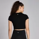 MP Női Basics Body Fit Crop Top - Fekete