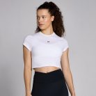 MP Női Basics Body Fit Crop Top - Fehér -XS