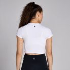 MP Női Basics Body Fit Crop Top - Fehér -XS