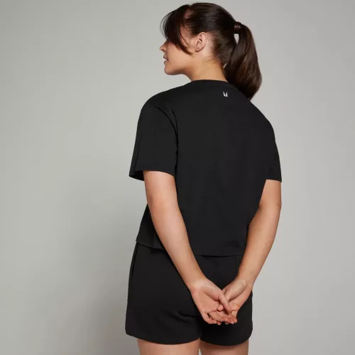 MP Női Basics Boxy Crop Top - Fekete