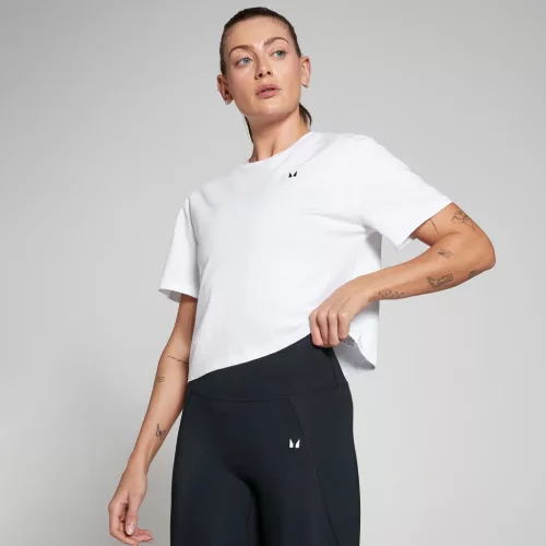 MP Női Basics Boxy Crop Top - Fehér - XL
