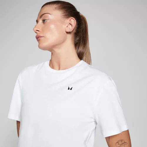 MP Női Basics Boxy Crop Top - Fehér - XL
