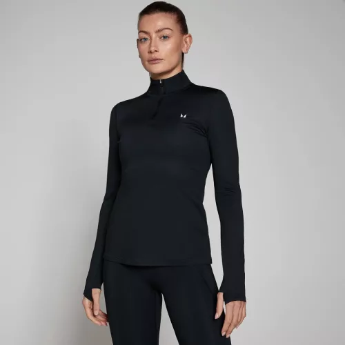MP Női Training 1/4 Zip Edzőfelső - Fekete - M