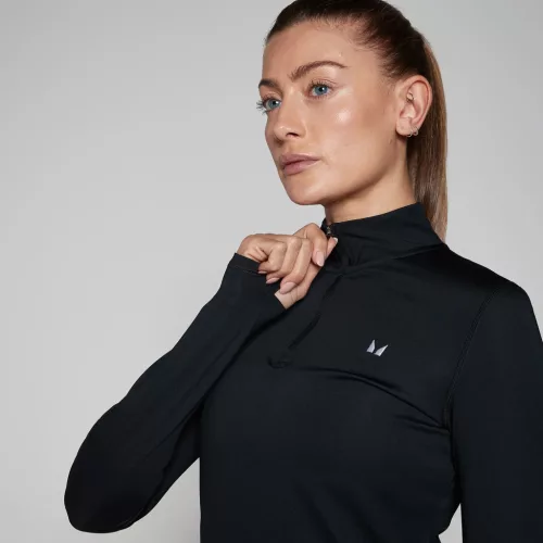 MP Női Training 1/4 Zip Edzőfelső - Fekete - M
