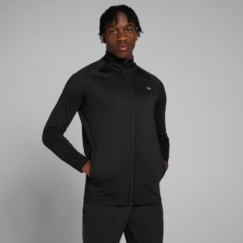 MP Férfi Training Full Zip Track Felső - Fekete