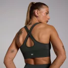 MP Női Shape Seamless Sportmelltartó - Sötétszürke - L