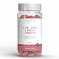   Myprotein Hair, Skin and Nails Gummies Haj Gumivitamin - Cukormentes - Eper