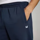 MP Férfi Rest Day Egyenes Szárú Melegítőnadrág - Tengerészkék - XXXL