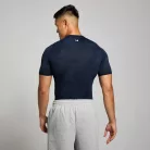 MP Férfi Tempo Pillar Graphic Seamless Póló  - Tengerészkék