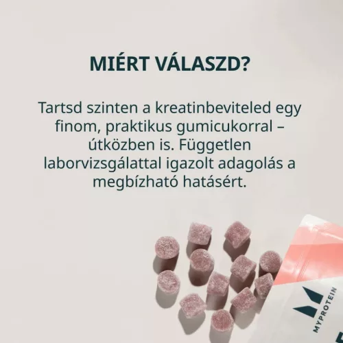 Miért válaszd a kreatin gumicukrot?