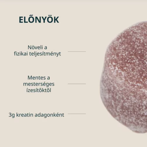 Kreatin Gumicukor előnyei