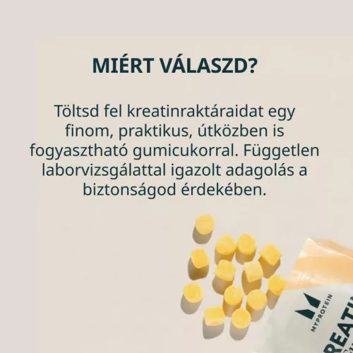Miért válaszd a kreatin gumicukrot?
