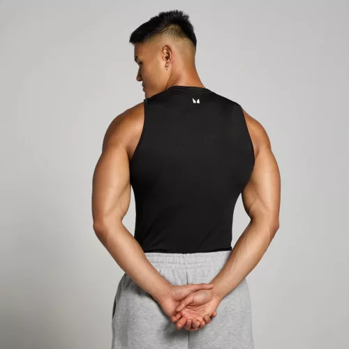 MP Férfi Tempo Pillar Graphic Seamless Tank Trikó  - Fekete - L
