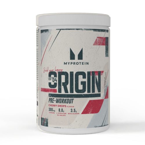 Myprotein Origin Pre-Workout - Cherry Drops - 600g