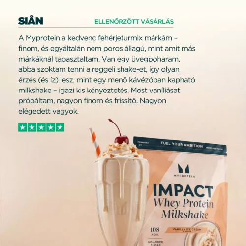 Myprotein Impact Whey Protein Milkshake